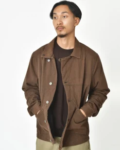 La Piscine Paris Veste asymétrique en coton et laine vierge mélangé Ixos*Homme Blousons & Vestes