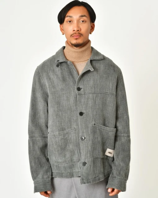 La Piscine Paris Veste asymétrique en coton Ixos*Homme Blousons & Vestes