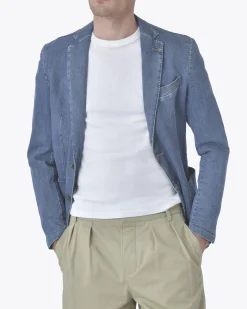 La Piscine Paris Veste blazer denim Martin Zelo*Homme Blousons & Vestes