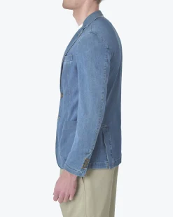La Piscine Paris Veste blazer denim Martin Zelo*Homme Blousons & Vestes