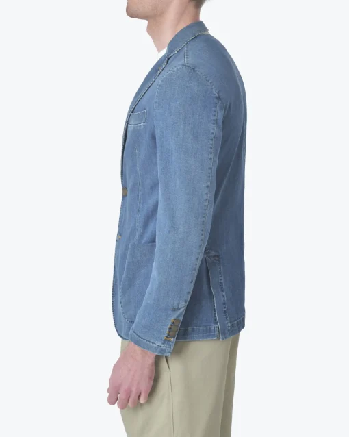 La Piscine Paris Veste blazer denim Martin Zelo*Homme Blousons & Vestes