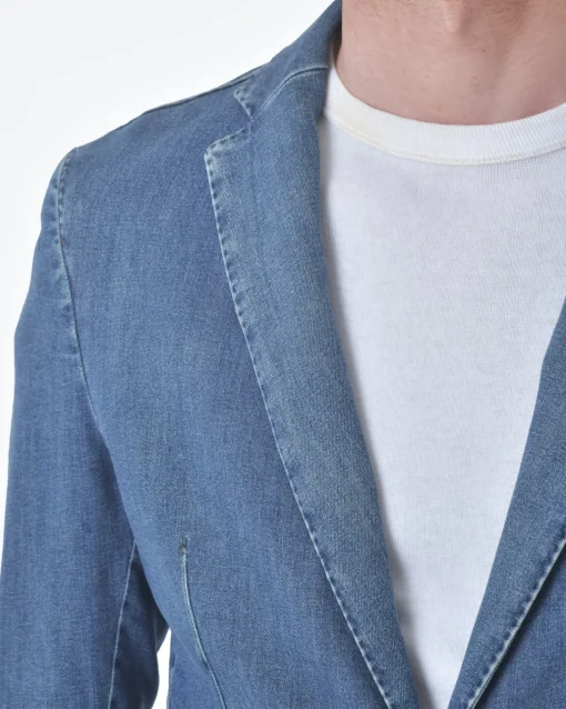 La Piscine Paris Veste blazer denim Martin Zelo*Homme Blousons & Vestes