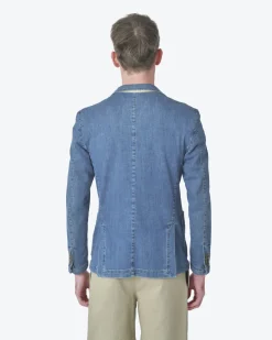La Piscine Paris Veste blazer denim Martin Zelo*Homme Blousons & Vestes