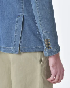 La Piscine Paris Veste blazer denim Martin Zelo*Homme Blousons & Vestes