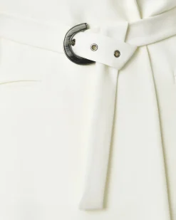 La Piscine Paris Veste blazer ivoire Malloni*Femme Blousons & Vestes|Costumes