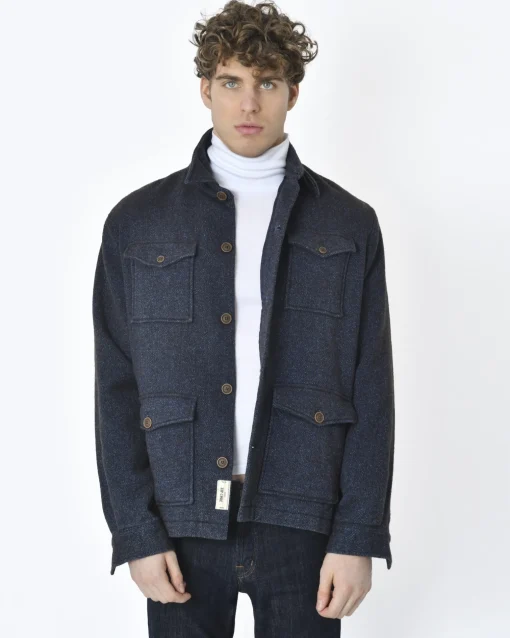La Piscine Paris Veste reflet violet Zip Code*Homme Blousons & Vestes