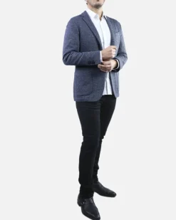 La Piscine Paris Veste e effet chiné Gelso Nero*Homme Blousons & Vestes