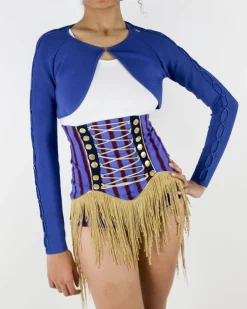 La Piscine Paris Veste boléro en maille stretch Elisabetta Franchi*Femme Blousons & Vestes