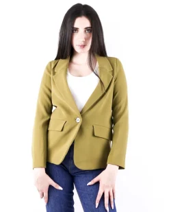 La Piscine Paris Veste cintrée en crêpe Momoni*Femme Blousons & Vestes