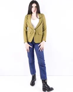 La Piscine Paris Veste cintrée en crêpe Momoni*Femme Blousons & Vestes