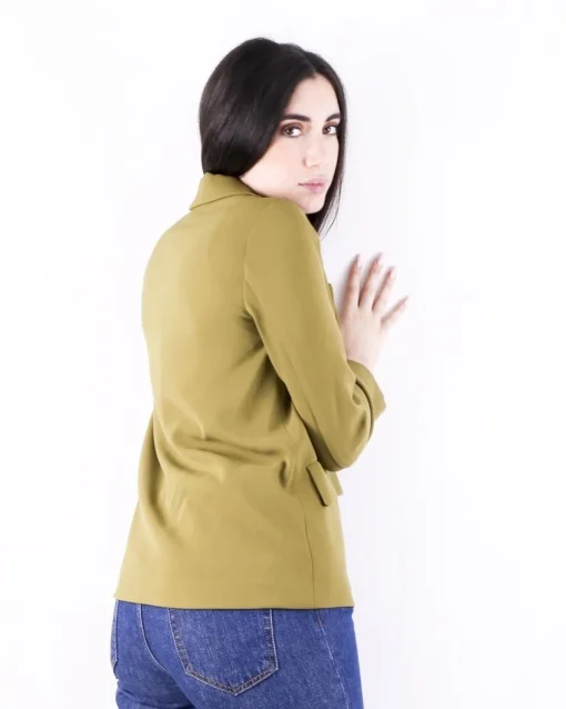 La Piscine Paris Veste cintrée en crêpe Momoni*Femme Blousons & Vestes