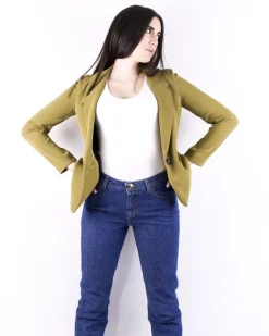 La Piscine Paris Veste cintrée en crêpe Momoni*Femme Blousons & Vestes