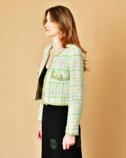 La Piscine Paris Veste courte en tweed e Edward Achour*Femme Blousons & Vestes