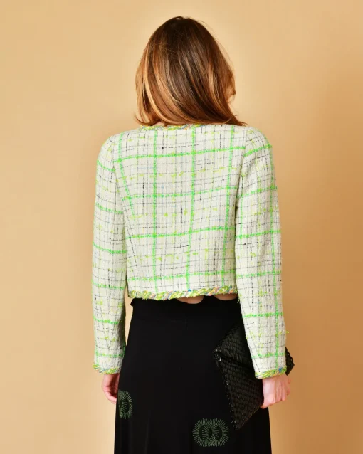 La Piscine Paris Veste courte en tweed e Edward Achour*Femme Blousons & Vestes
