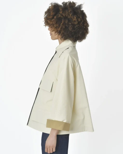 La Piscine Paris Veste creme Tela*Femme Blousons & Vestes