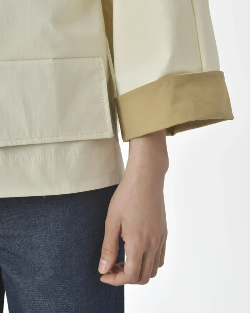 La Piscine Paris Veste creme Tela*Femme Blousons & Vestes