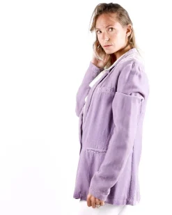 La Piscine Paris Veste croisée en velours côtelé lavande Forte Forte*Femme Blousons & Vestes