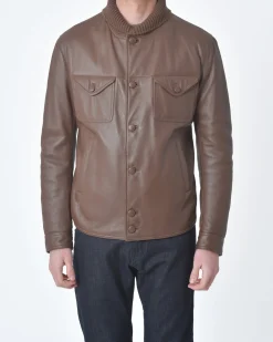 La Piscine Paris Veste cuir Pal Zileri*Homme Blousons & Vestes