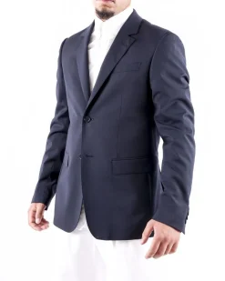 La Piscine Paris Veste de costume en laine e à fines rayures Moschino*Homme Blousons & Vestes