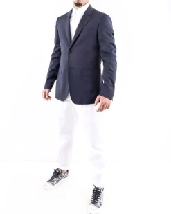 La Piscine Paris Veste de costume en laine e à fines rayures Moschino*Homme Blousons & Vestes