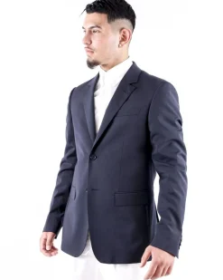 La Piscine Paris Veste de costume en laine e à fines rayures Moschino*Homme Blousons & Vestes