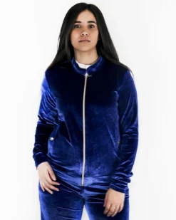 La Piscine Paris Veste de jogging en velours Versace*Femme Blousons & Vestes