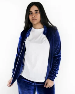 La Piscine Paris Veste de jogging en velours Versace*Femme Blousons & Vestes