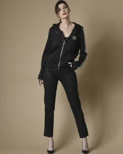 La Piscine Paris Veste de survêtement à capuche et strass Philipp Plein*Femme Sweats