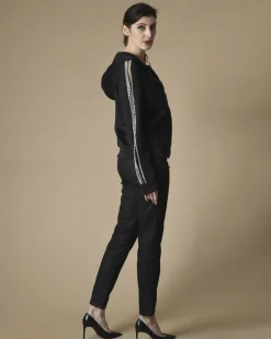La Piscine Paris Veste de survêtement à capuche et strass Philipp Plein*Femme Sweats