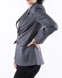 La Piscine Paris Veste de tailleur cintré en laine e Dsquared2*Femme Blousons & Vestes