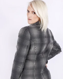 La Piscine Paris Veste de tailleur en soie bicolore Emanuel Ungaro*Femme Blousons & Vestes