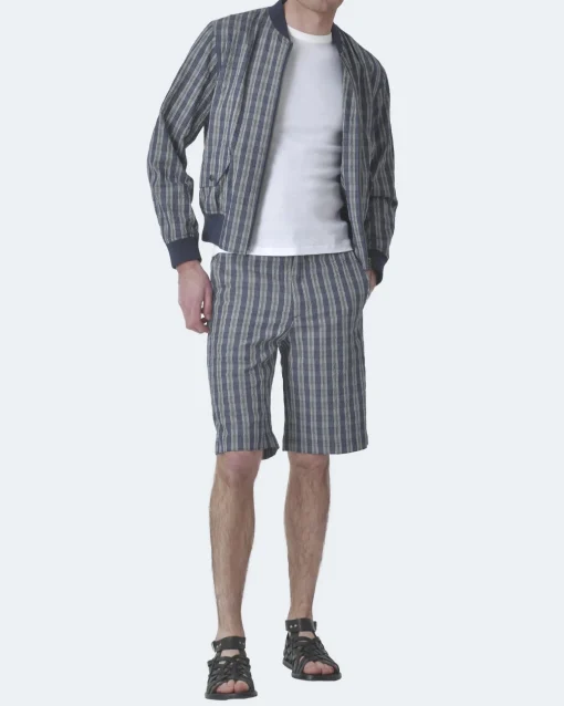 La Piscine Paris Veste d'ensemble carreaux Edition M.R*Homme Blousons & Vestes