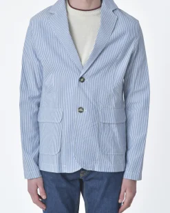 La Piscine Paris Veste d'été rayé Editions M.R*Homme Blousons & Vestes