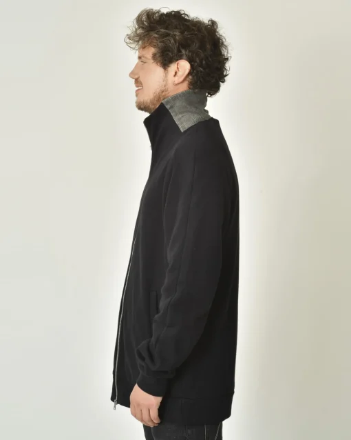 La Piscine Paris Veste en coton à col montant Lords & Found*Homme Blousons & Vestes