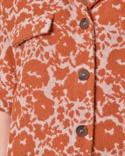 La Piscine Paris Veste en coton à imprimé Tela*Femme Blousons & Vestes