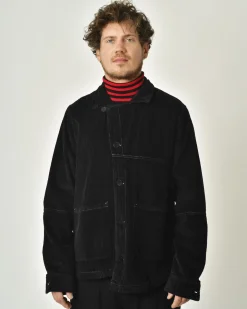 La Piscine Paris Veste en coton côtelé asymétrique Ixos*Homme Blousons & Vestes