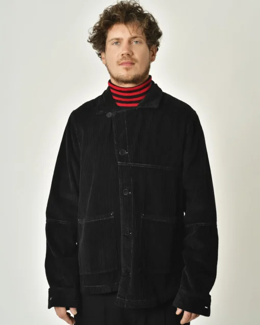 La Piscine Paris Veste en coton côtelé asymétrique Ixos*Homme Blousons & Vestes