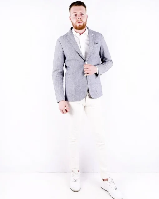 La Piscine Paris Veste en coton côtelé à coudière beige GH*Homme Blousons & Vestes