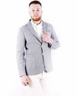La Piscine Paris Veste en coton côtelé à coudière beige GH*Homme Blousons & Vestes