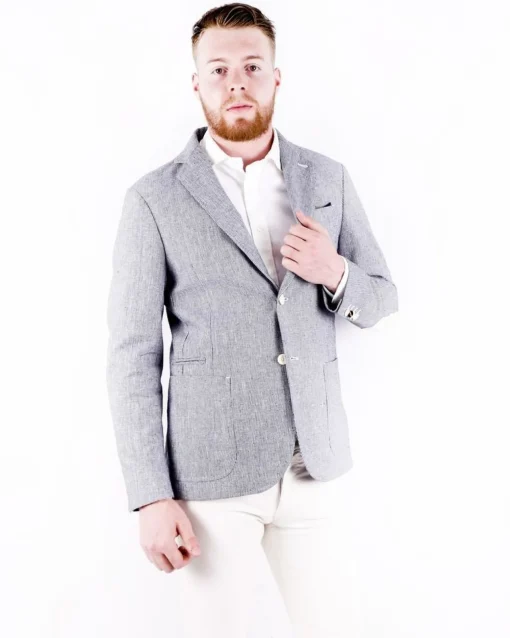 La Piscine Paris Veste en coton côtelé à coudière beige GH*Homme Blousons & Vestes