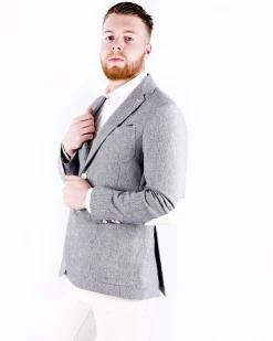 La Piscine Paris Veste en coton côtelé à coudière beige GH*Homme Blousons & Vestes