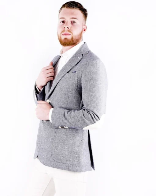 La Piscine Paris Veste en coton côtelé à coudière beige GH*Homme Blousons & Vestes