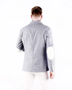 La Piscine Paris Veste en coton côtelé à coudière beige GH*Homme Blousons & Vestes