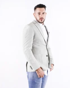 La Piscine Paris Veste en coton piqué Blue Industry*Homme Blousons & Vestes