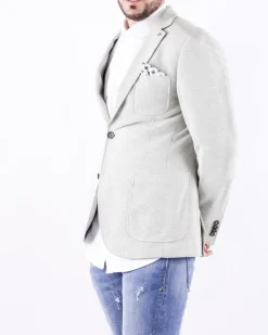 La Piscine Paris Veste en coton piqué Blue Industry*Homme Blousons & Vestes