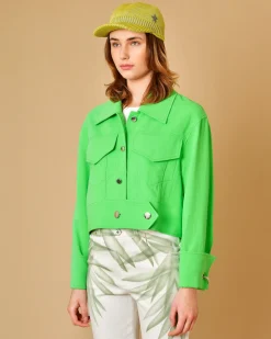 La Piscine Paris Veste en coton raccourcie Beatrice B*Femme Blousons & Vestes