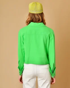 La Piscine Paris Veste en coton raccourcie Beatrice B*Femme Blousons & Vestes