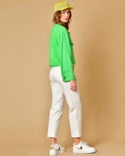 La Piscine Paris Veste en coton raccourcie Beatrice B*Femme Blousons & Vestes