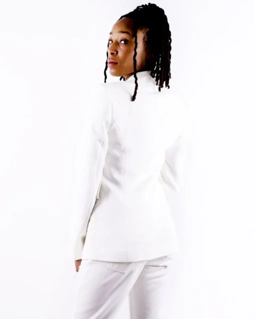 La Piscine Paris Veste en crêpe he à ceinture fantaisie Misha Collection*Femme Blousons & Vestes