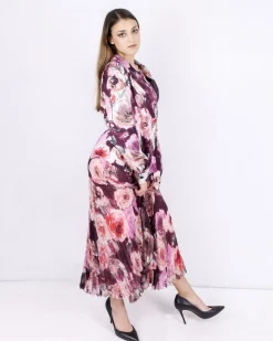 La Piscine Paris Veste en crêpe fleurie Blumarine*Femme Blousons & Vestes